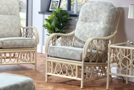 Morley Natural Wash, Cane Armchair
