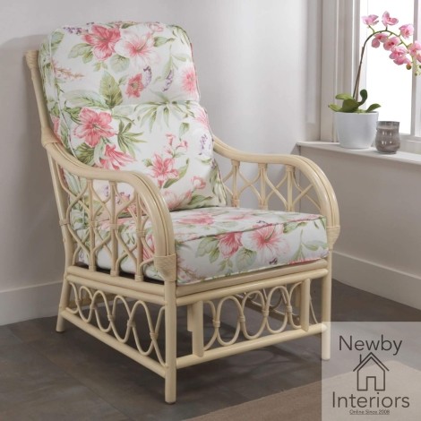 Morley Armchair Natural Wash Rattan