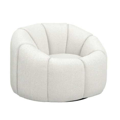 Nao Ivory Swivel Chair
