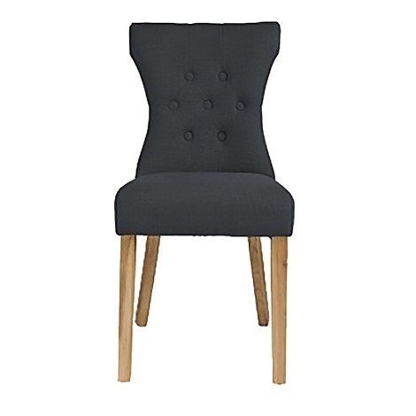 Naples Dining Chair Grey (Pair)