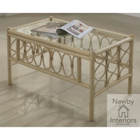 Morley Coffee Table Natural Wash Rattan