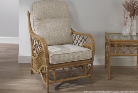 Desser - Oslo - Light Oak - Cane Armchair