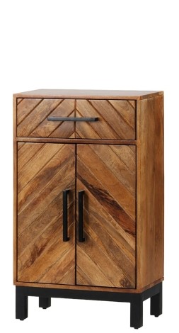 Parquet Mango Tall Slim Sideboard