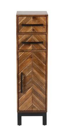 Parquet Mango 1 Door 2 Drawer Cabinet