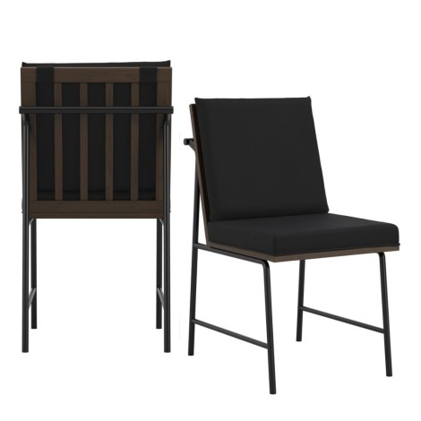 Scout Onyx Dining Chair (Pair)