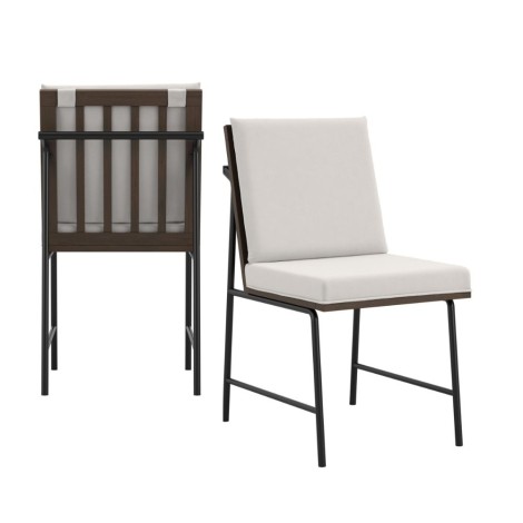 Scout White Dining Chair (Pair)