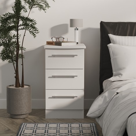Sherwood - 3 Drawer Locker - Grey Matt Finish