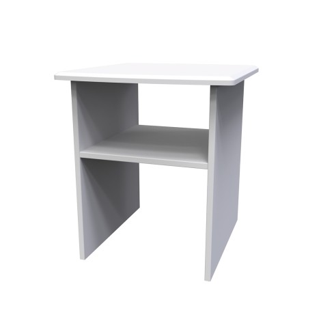 Sherwood - Lamp Table - Grey Matt Finish