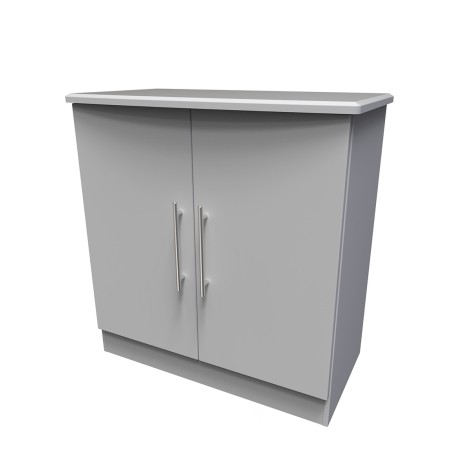 Sherwood - 2 door Storage Unit - Grey Matt Finish