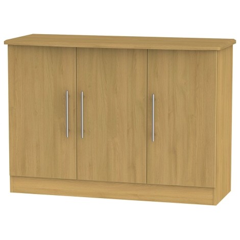 Sherwood - 3 door Storage Unit - Modern Oak Finish