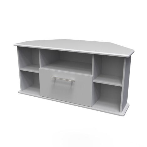 Sherwood - Corner TV Unit - Grey Matt Finish