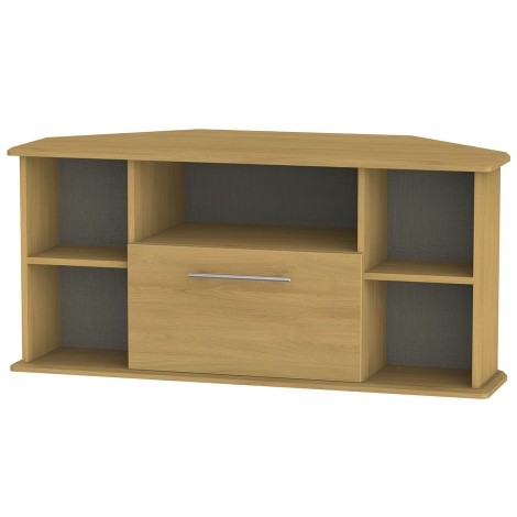 Sherwood - Corner TV Unit - Modern Oak Finish