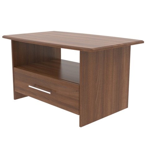 Sherwood - 1 Drawer Coffee Table - Noche Walnut Finish