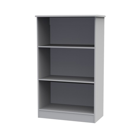 Sherwood - 2 Open Shelves Bookcase - Grey Matt Finish
