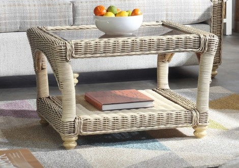 Desser - Samford - Natural Wash - Cane Coffee Table