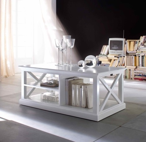 Halifax - Pure White Painted - Painted Coffee Table