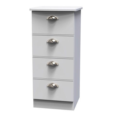 Victoria - 4 Drawer Locker - Grey Matt Finish