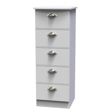 Victoria - 5 Drawer Locker - Grey Matt Finish