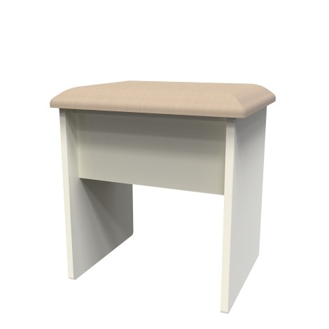 Victoria - Cream Ash Dressing Table Stool / Vainty Stool