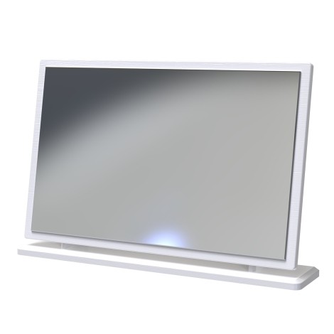 Victoria - Large Mirror - White Ash Finish