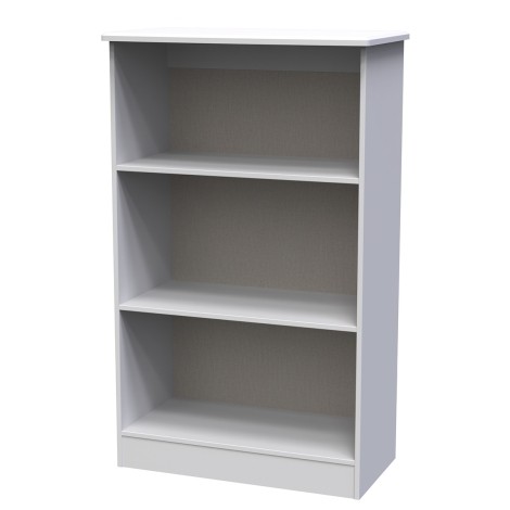 Victoria - 2 Open Shelves Bookcase - Grey Matt Finish