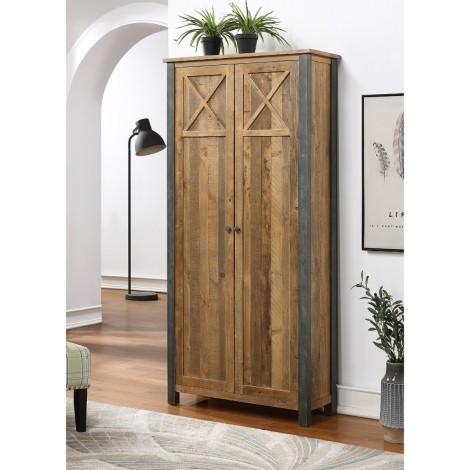 Urban Elegance Reclaimed Living Room Storage Cabinet VPR01E