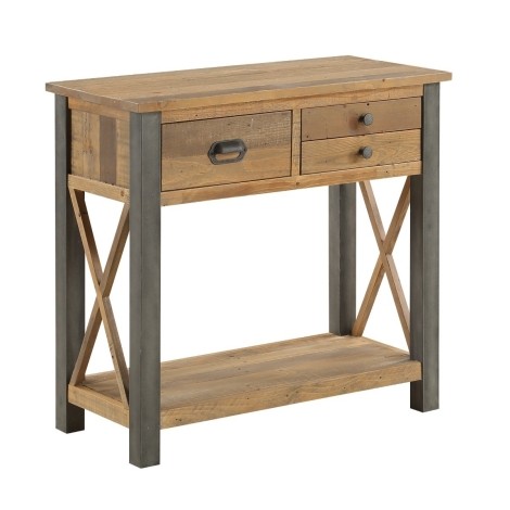 Urban Elegance Reclaimed Small Console Table VPR02B