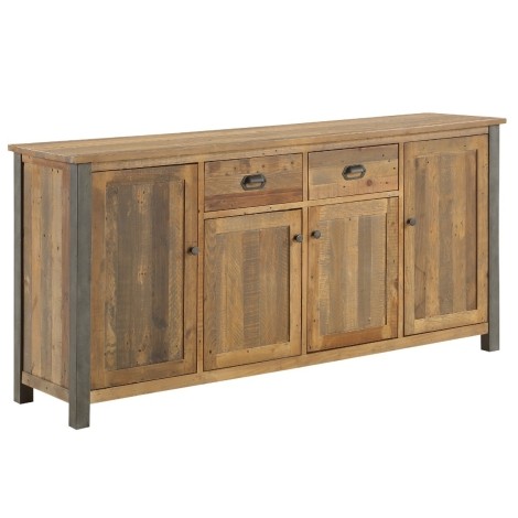 Baumhaus - Urban Elegance - Reclaimed Extra Large 4 Door Sideboard VPR02D