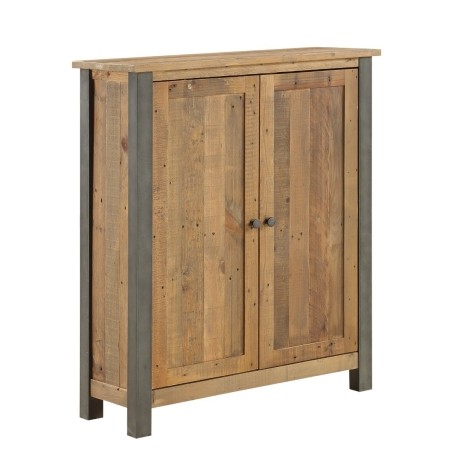 Urban Elegance Reclaimed Small Shoe Storage Cupboard VPR20A
