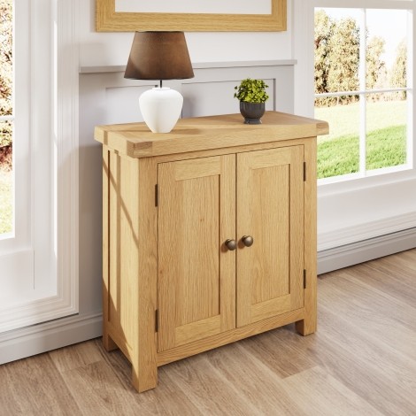 Colton Medium Oak -  Cupboard