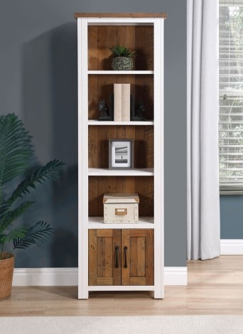 Splash of White Narrow Bookcase VTTW01C