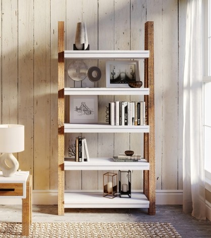 Trinity Reclaimed Large Bookcase Open VWP01C