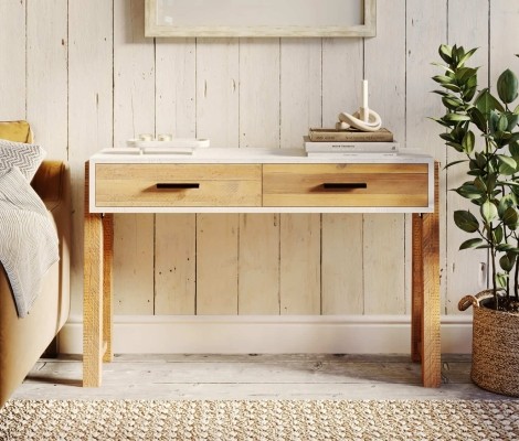 Trinity  Reclaimed Console Table Open VWP02E