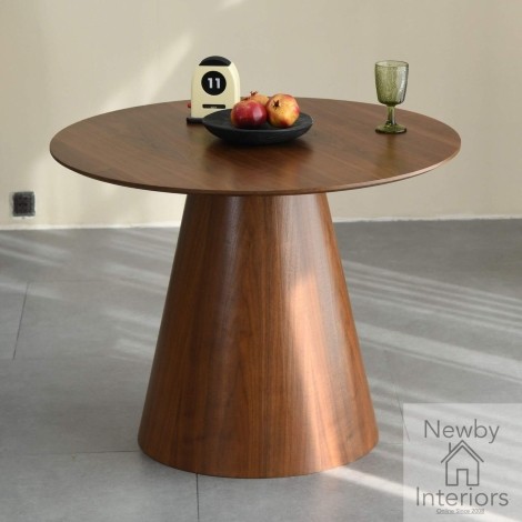 Claremont Round Walnut Dining Table (120cm)