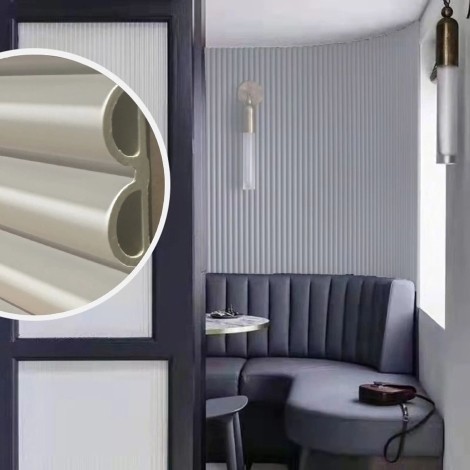 Fluted Wall Panels White 160x16x2350 (Pack of 15)