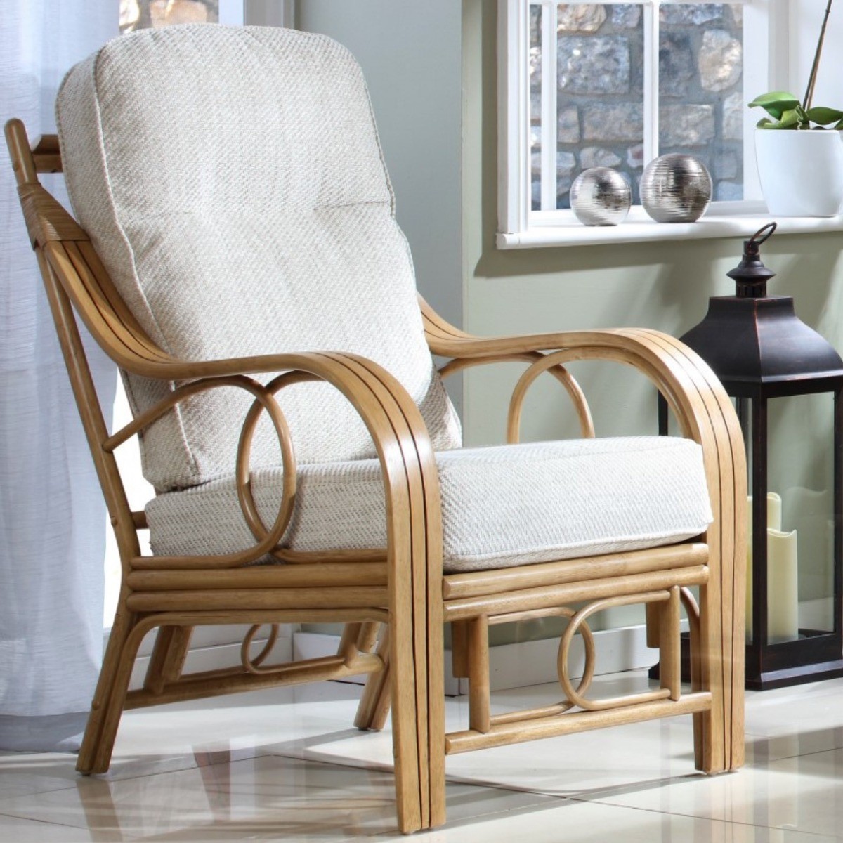 Desser - Madrid - Light Oak - Cane Chair