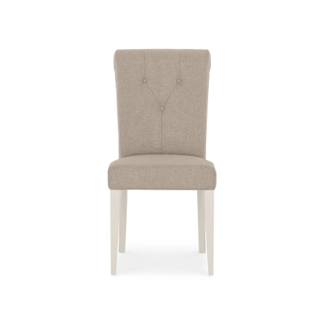 Montreux Soft Grey Upholstered Chair - Pebble Grey Fabric (Pair)