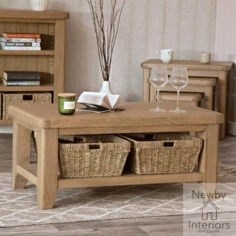 Hoxley Smoked Oak - Coffee Table (HO-CT)