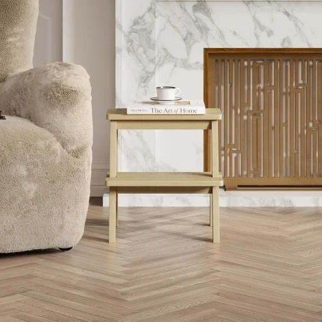 ADDGRESTO - Addie Grey Wash Stool