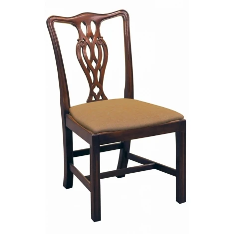 944 - Reproduction Ribbon Back Dining Chair (Choice of Finish & Fabric)