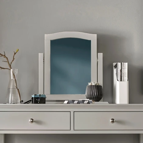 7900-17 - Ashby Soft Grey Vanity Mirror