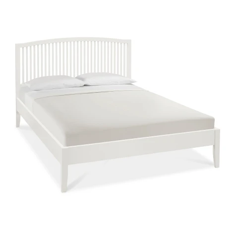 Ashby White Slatted Bedstead (Small Double 122cm)