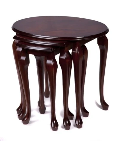 A903 - Reproduction Oval Nest of Tables (Choice of Finish)