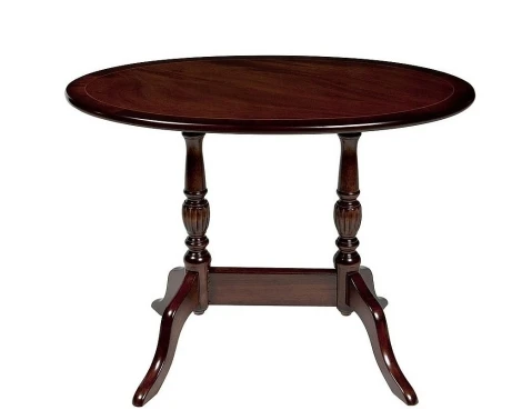 B102 - Reproduction Twin Pedestal Coffee Table (Choice of Finish)