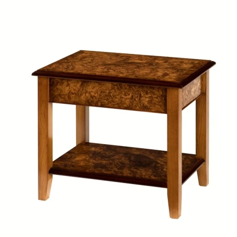 Reproduction Burr Walnut Coffee Table
