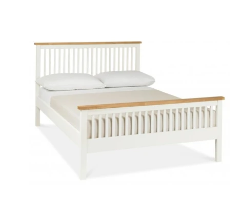 4803-54BD - Atlanta Two Tone High Footend Bedstead (150cm King)