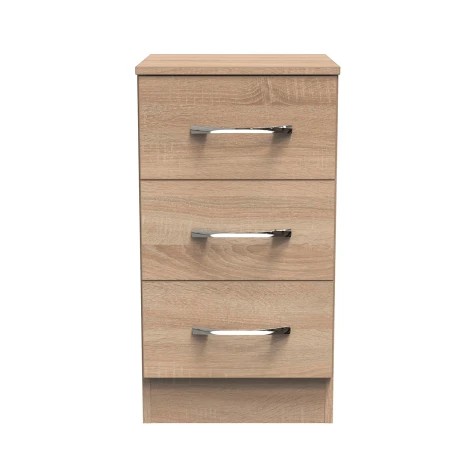 Avon - 3 Drawer - Chest - Bardolino Oak Finish
