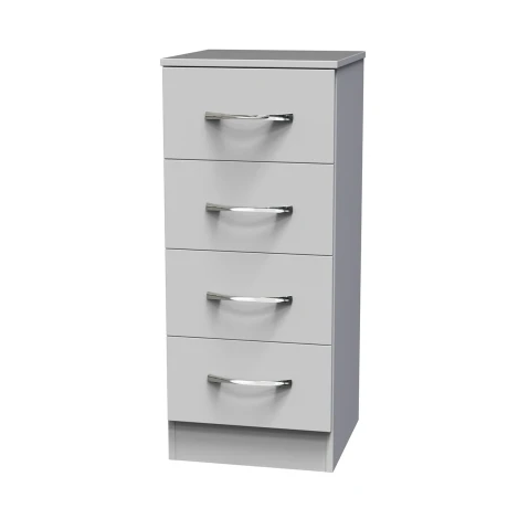 AVN002-W - Avon White Matt 4 Drawer Chest