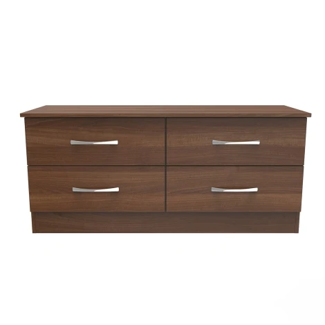 AVN036N - Avon Noche Walnut 4 Drawer Bed Box