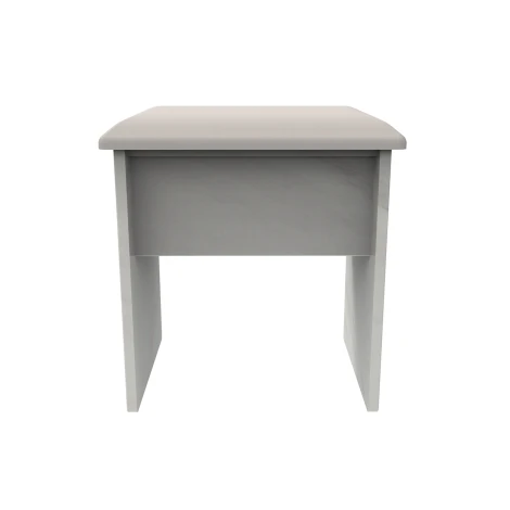 Avon White Marble Effect Stool